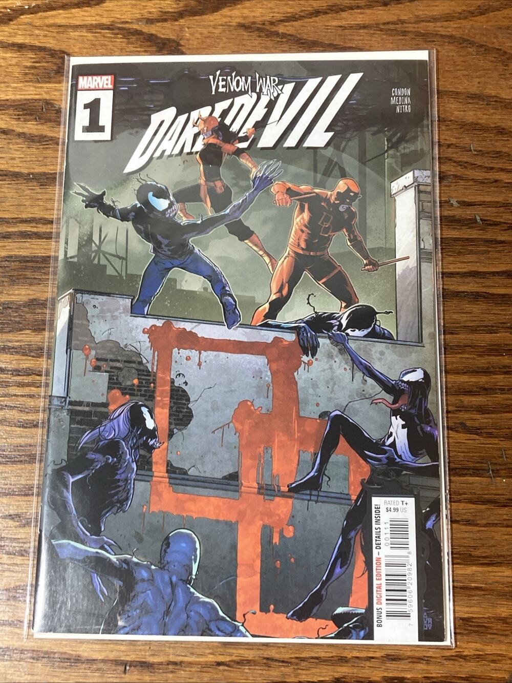 Marvel Comics Venom War Daredevil 1 2024.